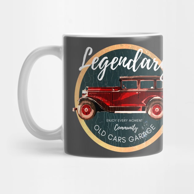 Vintage old cars t-shirt T-Shirt by ohsheep